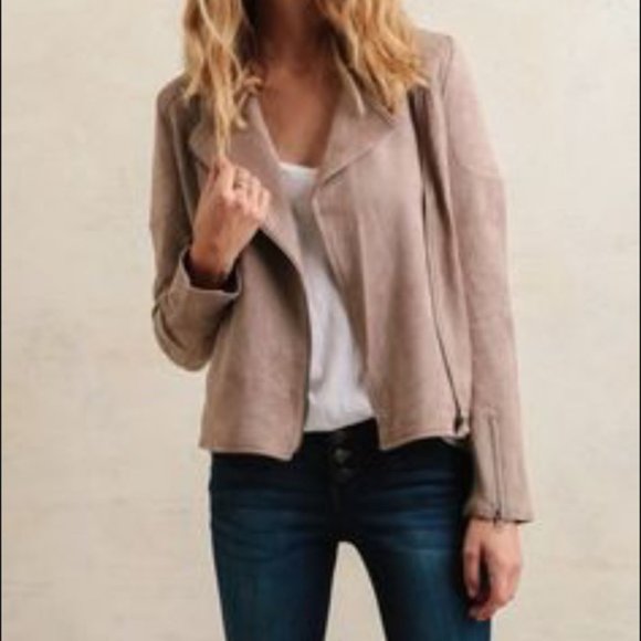Miilla Clothing Jackets & Blazers - Miilla Faux Suede Jacket